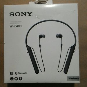 SONY WI-C400 Wireless Headphones/ microphone